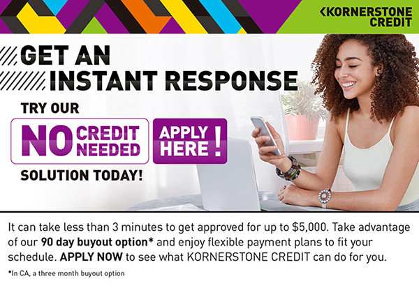 Kornerstone Credit - Apply Now